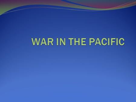 JAPANESE EXPANSION Japan attacked Pearl Harbor to prevent the U.S. from stopping Japan’s aggressive expansion in the Pacific. By 1942 Japan had taken.