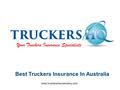Www.truckersinsurancehq.com Best Truckers Insurance In Australia.