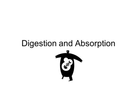 Digestion and Absorption. Digestion Digestion-The bodily process of breaking food down into simpler compounds the body can use. The Digestive Tract- a.