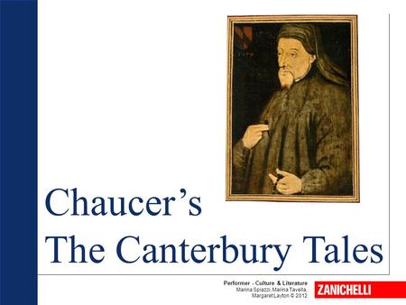 Chaucer’s The Canterbury Tales Beowulf