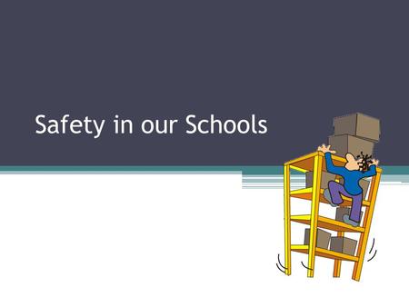 Safety in our Schools. Video for Thought Definition of School Safety “School safety encompasses a concise plan to prevent and respond to threats of danger,