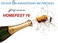 ON OUR 5 th ANNIVERSARY WEPRESENT, HOMEFEST16. Our Journey in NCR With over 1 million sq.ft. sold in the last 1 year & a total of 3.14 million sq.ft.