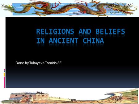 Religions and beliefs in Ancient China