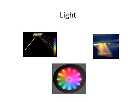 Light. Light is a form of energy. Lots of floating energy made up of electricity and magnetism. This energy makes up the Electromagnetic Spectrum.