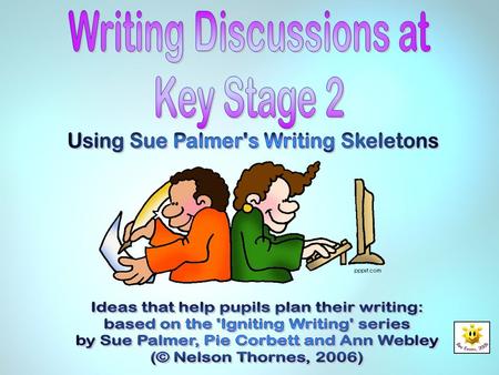 Writing Discussions at Key Stage 2