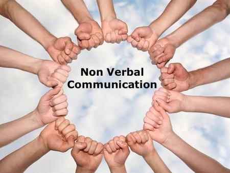 Non Verbal Communication. Program Objectives (1 of 2)  Hone your interpersonal advantages while interacting with others.  Recognize how the eyes, face,