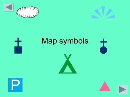 Map symbols.