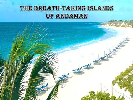 Andaman- an enchanting that enchants Andaman Islands, with its pristine blue waters, panoramic views, and clusters of smaller islands, make up the enchanting.