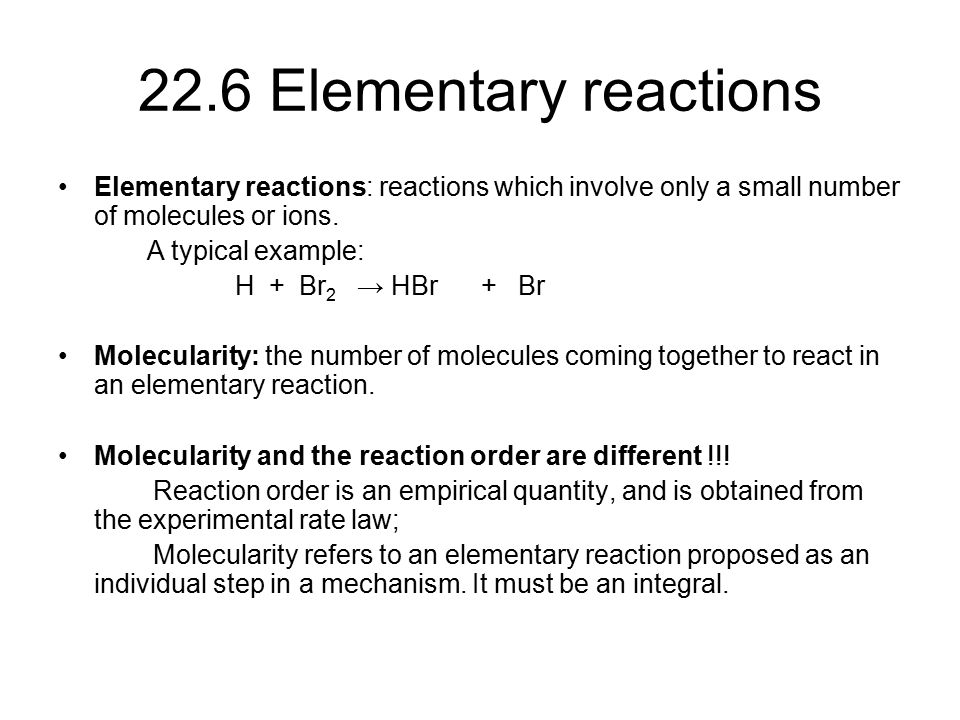 How to Combine a Series of Elementary Reactions into an Overall