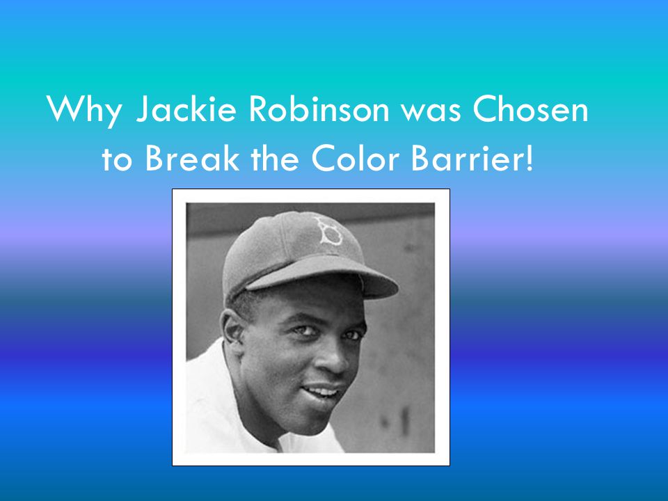 jackie robinson color barrier