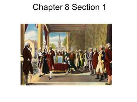 Chapter 8 Section 1 Washington Takes Office. Big Boy/Girl Questions 1.How was the Government organized during Washington’s Presidency? 2.Why did the US.