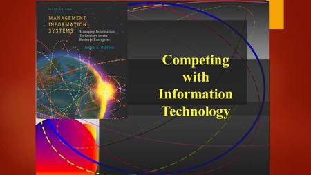 Competing with Information Technology. Objectives  Identify basic competitive strategies and explain how IT may be used to gain competitive advantage.