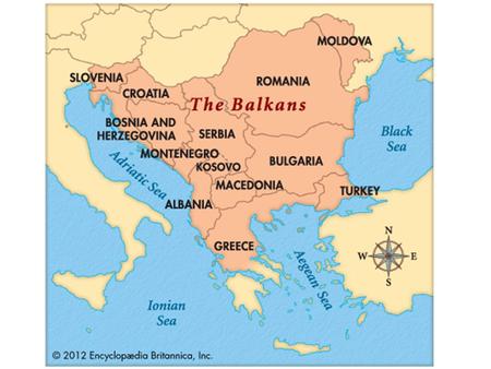 Nationalism in the Balkans At the turn of the century, European competition between A-H and R focused on turbulent area of SEE (southeastern Europe) known.