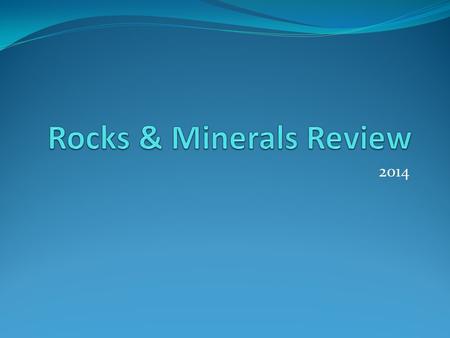 2014. A mineral is a naturally formed, inorganic solid that has a definite crystalline structure.