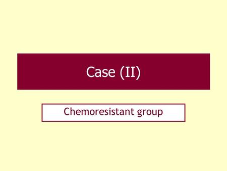 Case (II) Chemoresistant group. Case 6. F/41 Rt. breast cancer, 3 cycle NAC for 2 months (a) Indistinct margined, irregular shaped, hyperdense mass in.