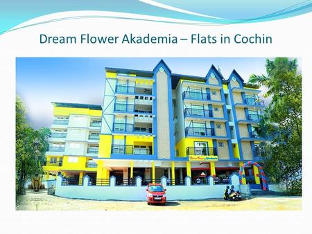 Dream Flower Akademia – Flats in Cochin. Floor Plans.
