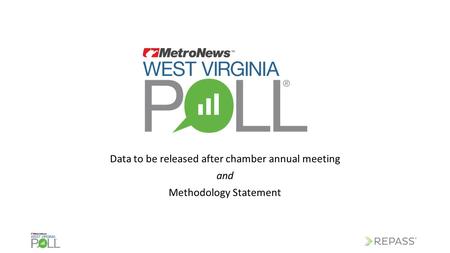 Data to be released after chamber annual meeting and Methodology Statement.
