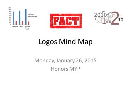 Logos Mind Map Monday, January 26, 2015 Honors MYP.