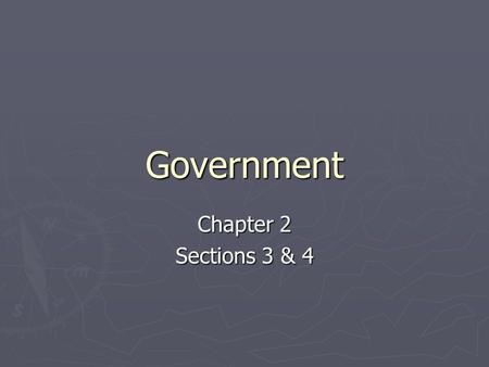 Government Chapter 2 Sections 3 & 4. Objectives 1. What were the major weaknesses of the Articles of Confederation? 2. What led to the Constitutional.