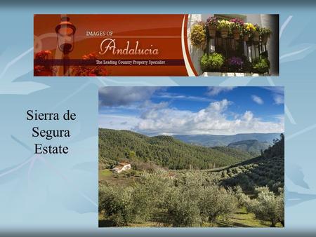 Sierra de Segura Estate. A superb country estate of 482 hectares(1,205 acres) which forms part of a larger hunting estate of 580 hectares. Almost 400.