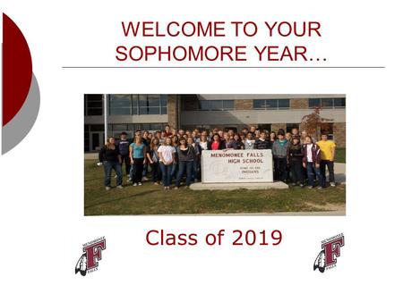WELCOME TO YOUR SOPHOMORE YEAR… Class of 2019. Know Your School Counselor.. School Counselors: Ms. Hanley (A-Fi) Mr. Farley (Fl-La) Ms. Schuster (Le-Ri)