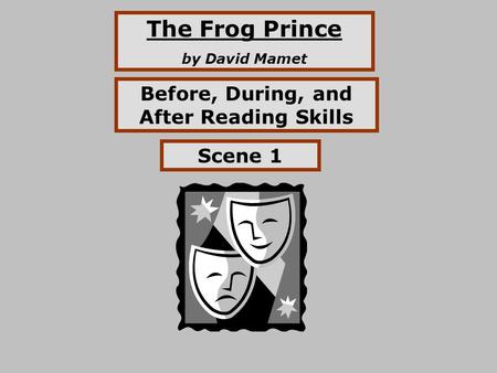 Before, During, and After Reading Skills