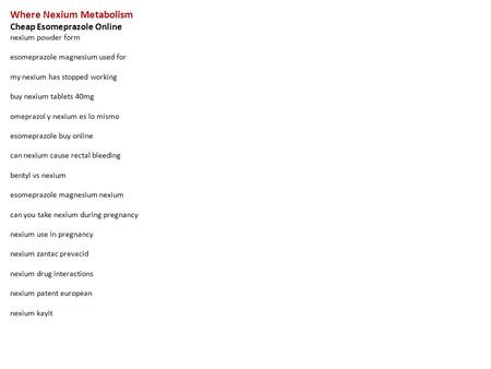 Buy nexium tablets online