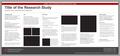 Title of the Research Study Presenter name, Associates and Collaborators INTRODUCTION This editable template is in the most common poster size (48” x 36”)