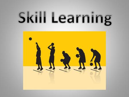  As we progress from a beginner to a skilled performer we must pass through different stages of learning  There is no definitive point at which an athlete.