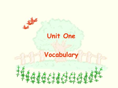 Unit One Vocabulary Who is he? / Who are they? tennis.
