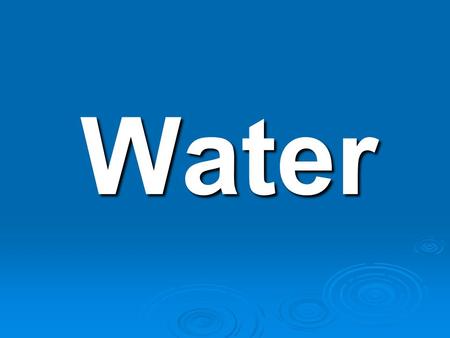 Water. Water  Chemical Formula H 2 O H 2 O 2 Hydrogen Atoms 2 Hydrogen Atoms 1 Oxygen Atom 1 Oxygen Atom.