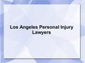 Los Angeles Personal Injury Lawyers. Motorcycle accident is a common thing in los angeles. These injuries can be devastating for accident victims and.