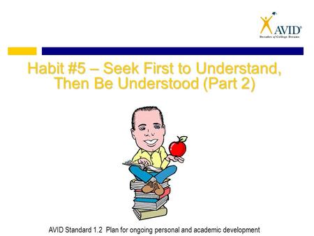 Habit #5 – Seek First to Understand, Then Be Understood (Part 2)