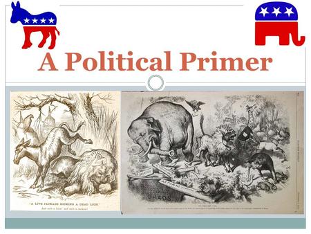 A Political Primer. Two-Party System Constitution doesn’t say anything about political parties George Washington didn’t belong to one and thought they.