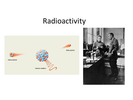 Radioactivity. Radioisotopes The discovery of radioactivity by Becquerel and the Curies showed that one of Dalton’s ideas, that matter is indestructible.
