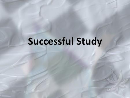 Successful Study. 2 Timothy 2:15 Diligence – Strong's G4704 - spoudazō (2) to exert one's self, endeavour, give diligence Approved vs. Ashamed before.