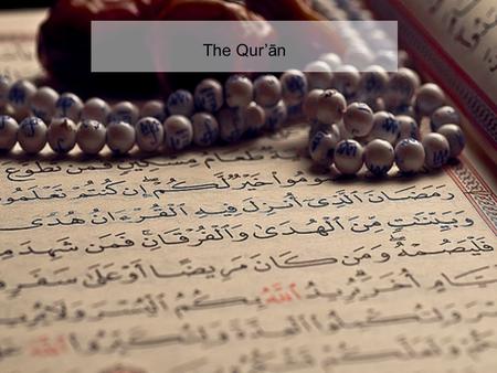 The Qur’ān. In the name of Allah, the Beneficent,the Merciful Read: In the name of thy Lord who createth Createth man from a clot. Read: And thy Lord.
