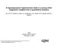 A hyperglycaemic hyperosmolar state in a young child: diagnostic insights from a quantitative analysis by A.P.C.P. Carlotti, D. Bohn, N. Jankiewicz, K.S.