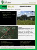 Commercial Land 44001 Rolling Hill Rd, Callahan, Florida 32011 Although all information furnished regarding for sale, rental or financing is from sources.