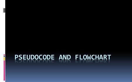 Pseudocode (pronounced SOO-doh-kohd)  is a detailed yet readable description of what a computer program or algorithm must do, expressed in a formally-styled.