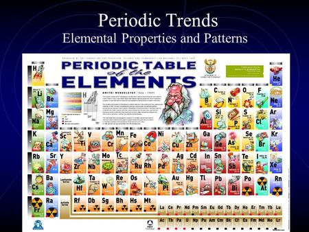 Periodic Trends Elemental Properties and Patterns.