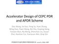 Accelerator Design of CEPC PDR and APDR Scheme Dou Wang, Jie Gao, Feng Su, Yuan Zhang, Ming Xiao, Yiwei Wang, Bai Sha, Huiping Geng, Tianjian Bian, Na.