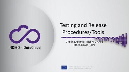 Testing and Release Procedures/Tools Cristina Aiftimiei (INFN-CNAF) Mario David (LIP)