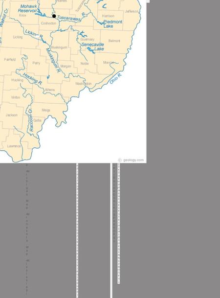 Share / Bookmark Site Search Home » State Maps » Ohio Maps » Ohio Lakes and Rivers Ohio Lakes, Rivers and Water Resources Ohio Stream and River Levels.