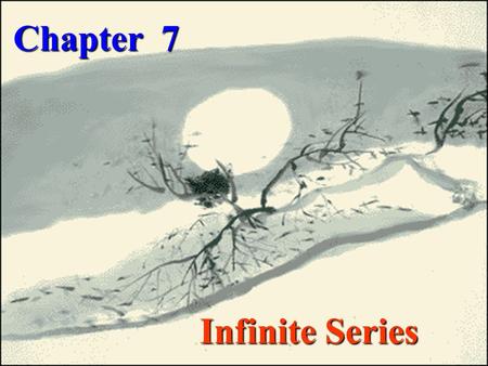 Chapter 7 Infinite Series. 7.6 Expand a function into the sine series and cosine series 3 The Fourier series of a function of period 2l 1 The Fourier.