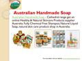 Australian Handmade Soap Australian Handmade Soap - Cathedral range get an online Healthy & Natural Skincare Products supplier Australia. Fully Chemical.