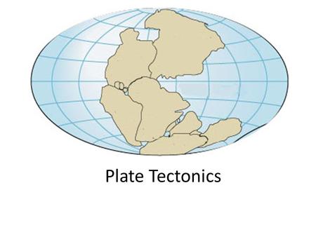 Plate Tectonics. What do the locations of Volcanoes and Earthquakes tell us?