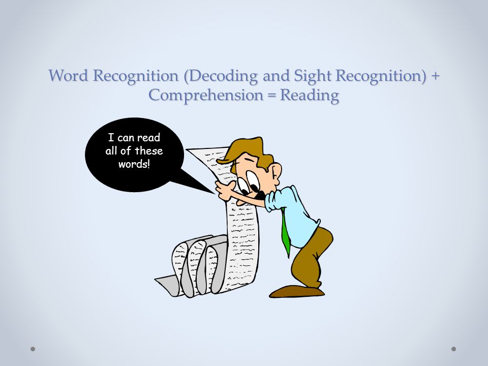 Word identification and decoding