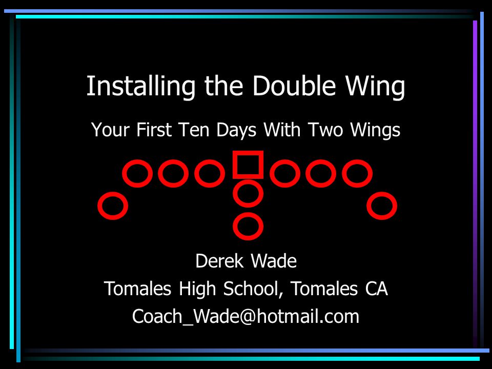 Installing Wings