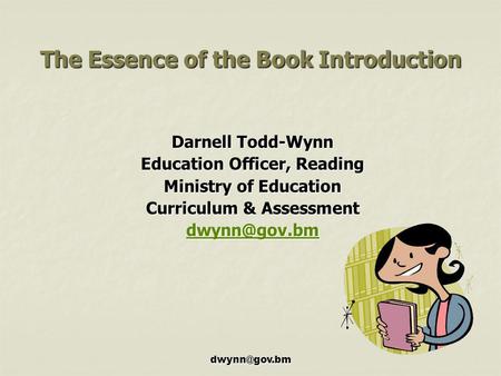 The Essence of the Book Introduction